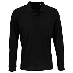 SOL'S Unisex Prime Long Sleeve Piqué Polo Shirt