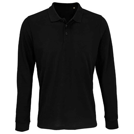 SOL'S Unisex Prime Long Sleeve Piqué Polo Shirt