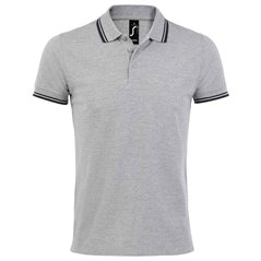 SOL'S Pasadena Tipped Cotton Piqué Polo Shirt