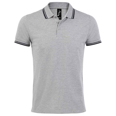 SOL'S Pasadena Tipped Cotton Piqué Polo Shirt