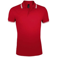 SOL'S Pasadena Tipped Cotton Piqué Polo Shirt