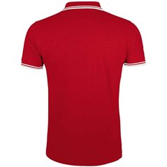 SOL'S Pasadena Tipped Cotton Piqué Polo Shirt