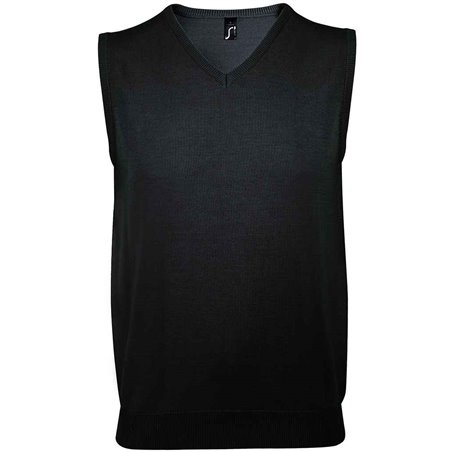 SOL'S Unisex Gentlemen Sleeveless Cotton Acrylic V Neck Sweater