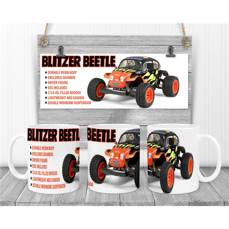 Tamiya Blitzer Beetle Novalty Coffee Mug Tamiya Blitzer Beetle Novalty Coffee Mug