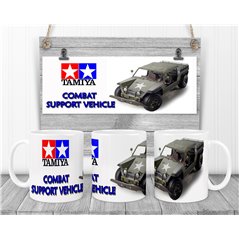 Tamiya Combat Support Vehicle Novalty Coffee Mug