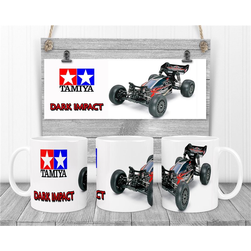 Tamiya Dark Impact Novalty Coffee Mug Tamiya Dark Impact Novalty Coffee Mug