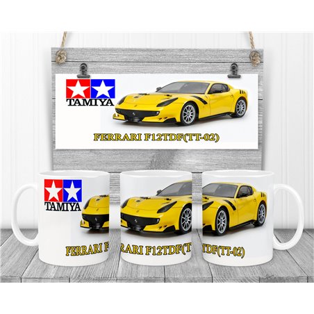 Tamiya FERRARI F12TDF(TT-02) Novalty Coffee Mug