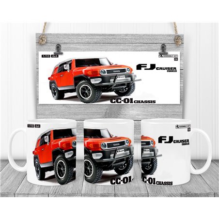 Tamiya FJ Cruiser CC01 Novalty Coffee Mug
