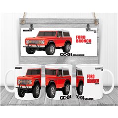 Tamiya Ford Bronco 1973 Novalty Coffee Mug