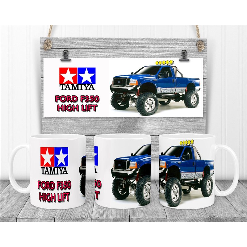 Tamiya Ford F350 High Lift Novalty Coffee Mug Tamiya Ford F350 High Lift Novalty Coffee Mug