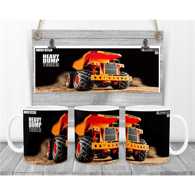 Tamiya Heavy Dump Truck Novalty Coffee Mug Tamiya Heavy Dump Truck Novalty Coffee Mug