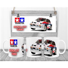 Tamiya Honda City Turbo Novalty Coffee Mug