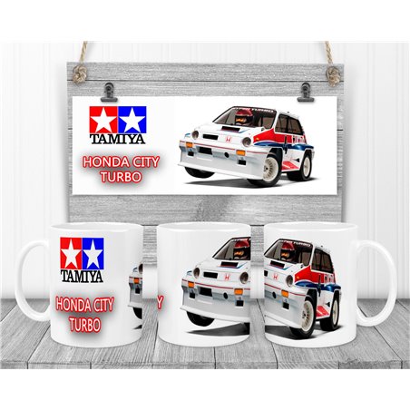 Tamiya Honda City Turbo Novalty Coffee Mug
