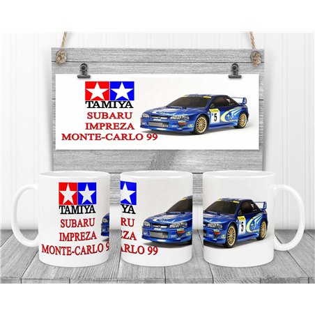 Tamiya IMPREZA MONTE-CARLO 99 Novalty Coffee Mug