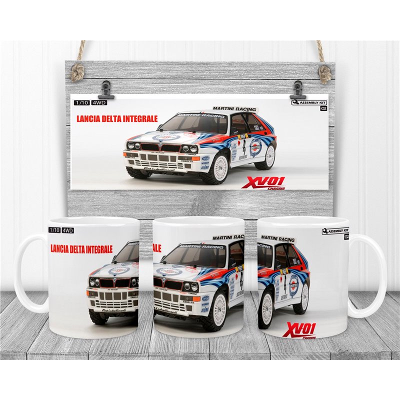 Tamiya Lancia Delta XV01 Novalty Coffee Mug Tamiya Lancia Delta XV01 Novalty Coffee Mug