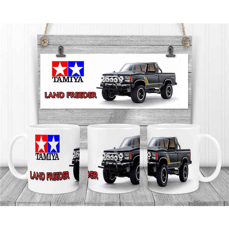 Tamiya Land Freeder Novalty Coffee Mug Tamiya Land Freeder Novalty Coffee Mug