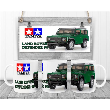 Tamiya LAND ROVER DEFENDER 90 Novalty Coffee Mug