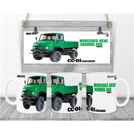 Tamiya Mercedes Benz Unimog Novalty Coffee Mug