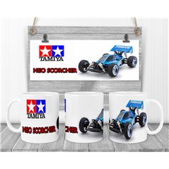 Tamiya Neo Scorcher Blue Novalty Coffee Mug