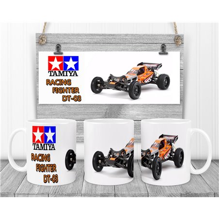 Tamiya RACING FIGHTER DT-03 Novalty Coffee Mug