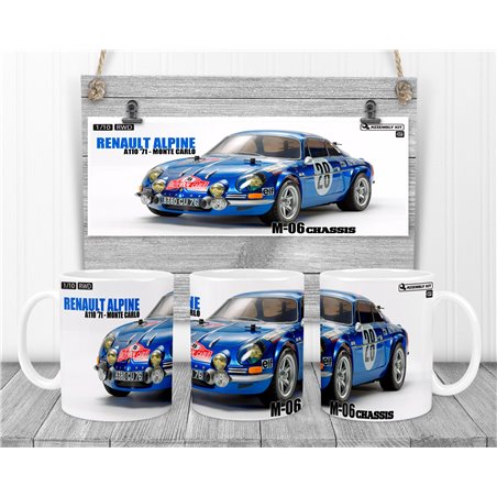 Tamiya Renault Alpine M Carlo Novalty Coffee Mug