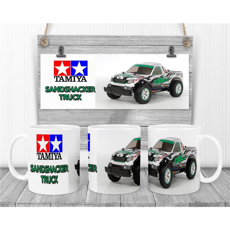 Tamiya Sandshacker Truck Novalty Coffee Mug Tamiya Sandshacker Truck Novalty Coffee Mug