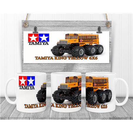 Tamiya TAMIYA KING YELLOW 6X6 (G6-01) 2  Novalty Coffee Mug