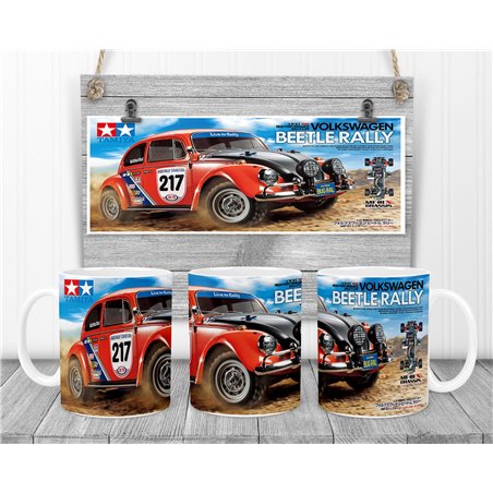 Tamiya TAMIYA VW BEETLE RALLY (MF-01X) Novalty Coffee Mug