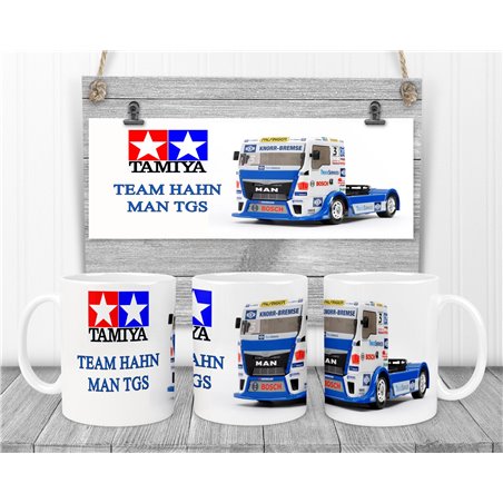 Tamiya TEAM HAHN MAN TGS Novalty Coffee Mug