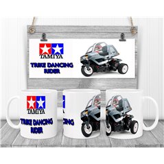 Tamiya Trike Dancing Rider Novalty Coffee Mug