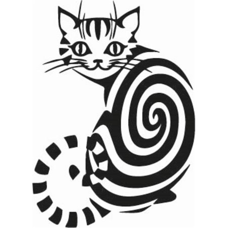 Smilley Cat Sticker