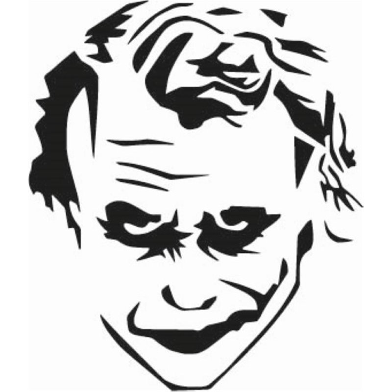 Creepy Joker sticker Creepy Joker sticker