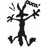 Ouch Wile E Coyote Sticker 