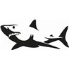 Great White Shark Sticker