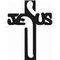 Jesus Cross Sticker Jesus Cross Sticker