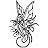 Tribal Fairy Sticker 