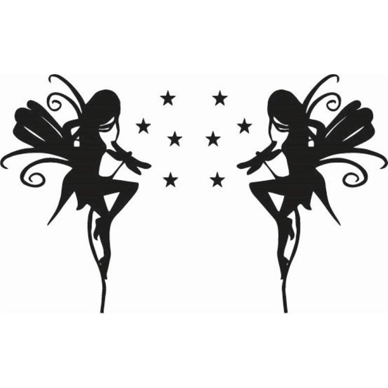 Twin Fairies Sticker Twin Fairies Sticker