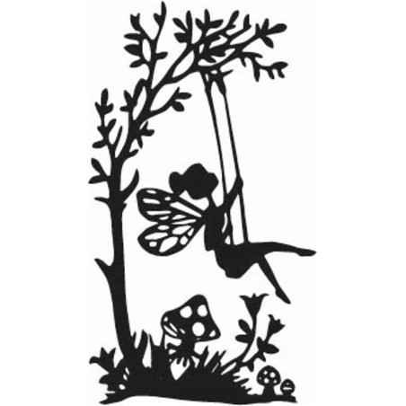 Fairy On Tree Swing
