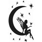 Fairy Sitting On THe Moon Fairy Sitting On THe Moon