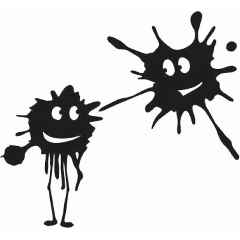 Happy Splat Sticker Happy Splat Sticker