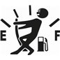Funny Empty Fuel Sticker Funny Empty Fuel Sticker