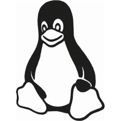 Sitting Penguin Sticker