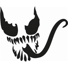 Venom Face Sticker