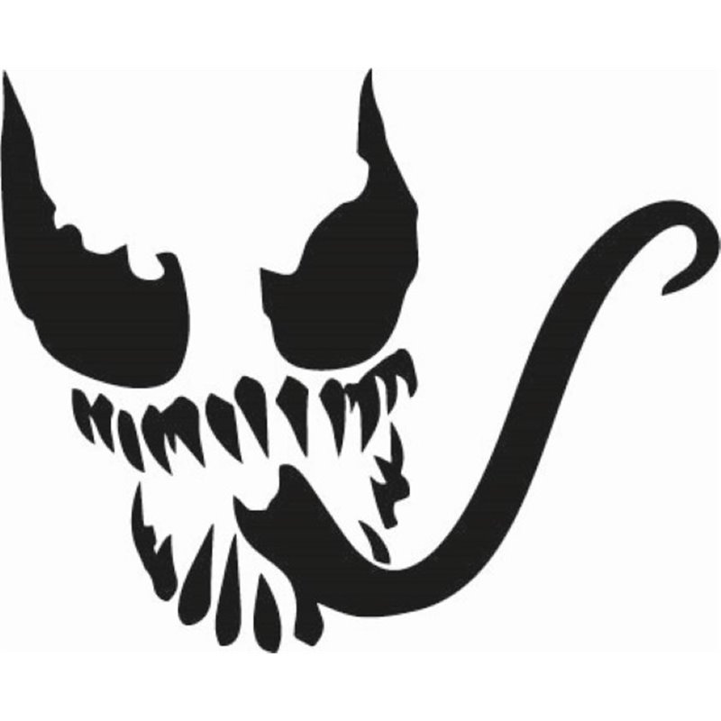 Venom Face Sticker Venom Face Sticker