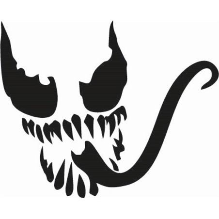 Venom Face Sticker