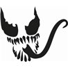 Venom Face Sticker