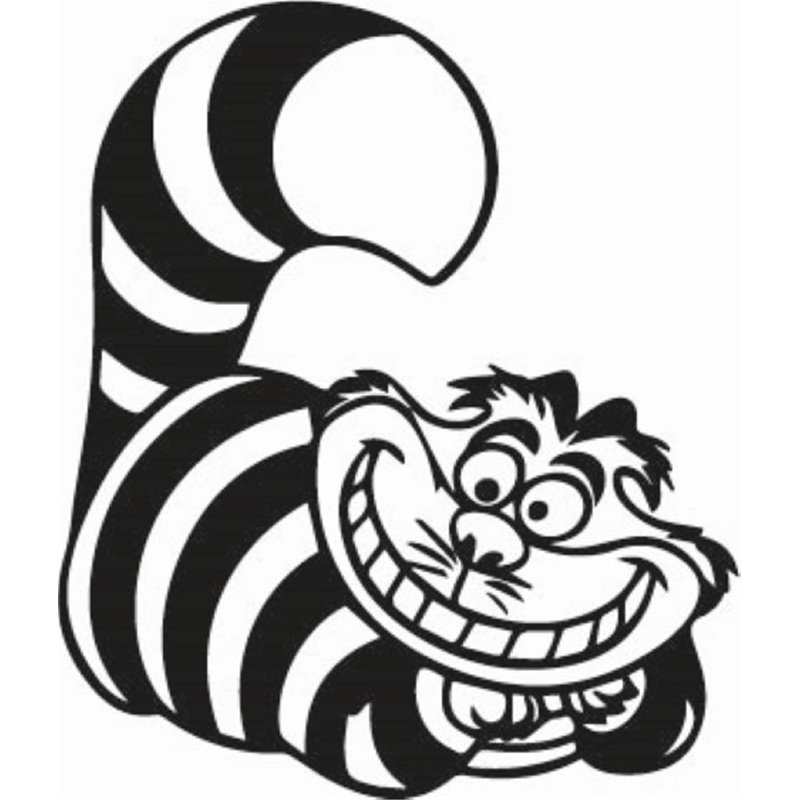 Cheshire Cat Sticker Cheshire Cat Sticker
