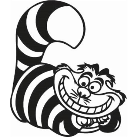 Cheshire Cat Sticker