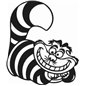 Cheshire Cat Sticker Cheshire Cat Sticker