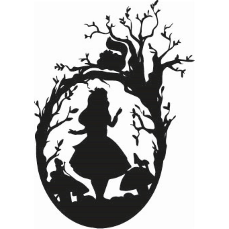 Alice In Wonderland Underground Sticker Alice In Wonderland Underground Sticker